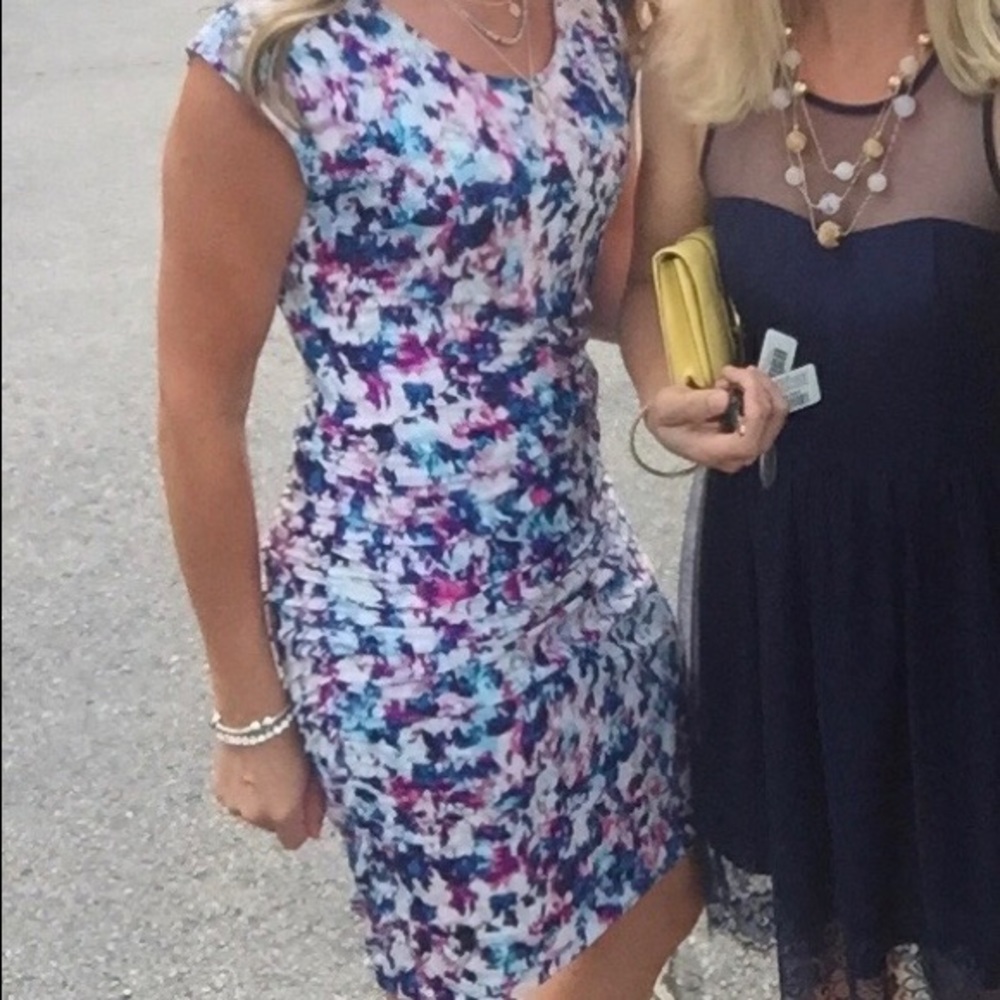 Kut from the kloth floral ruched dress